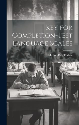 Cover image for Key for Completion-test Language Scales