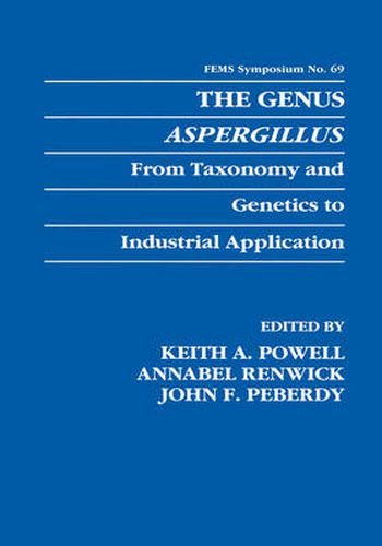 Cover image for The Genus Aspergillus: From Taxonomy and Genetics to Industrial Application