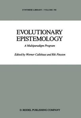 Cover image for Evolutionary Epistemology: A Multiparadigm Program