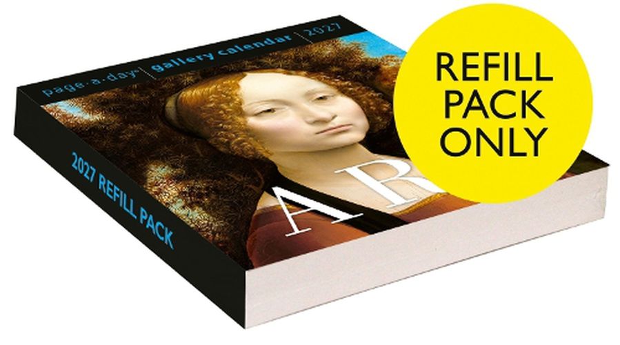 Cover image for Art Page-A-Day (R) Gallery Calendar Refill Pack 2027