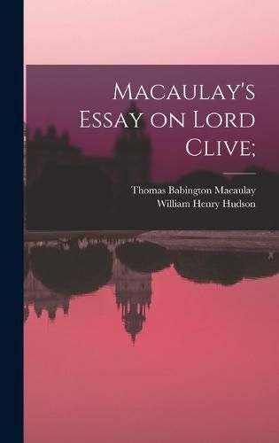 macaulay essay on clive