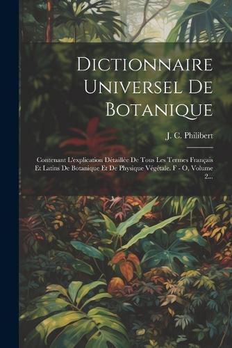 Cover image for Dictionnaire Universel De Botanique