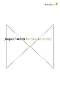 Cover image for Hatred of Democracy