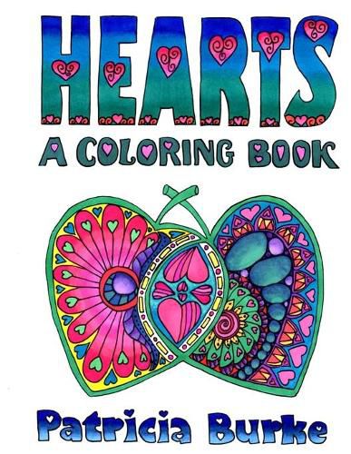 Cover image for Hearts: a Coloring Book