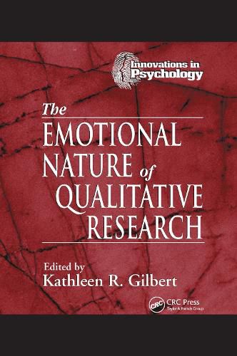 Cover image for The Emotional Nature of Qualitative Research