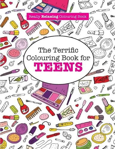 Cover image for The Terrific Colouring Book for Teens