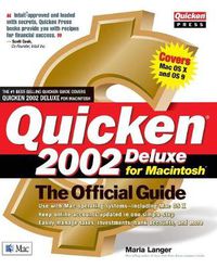 Cover image for Quicken 2002 Deluxe for Macintosh: the Official Guide