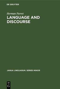 Cover image for Language and Discourse