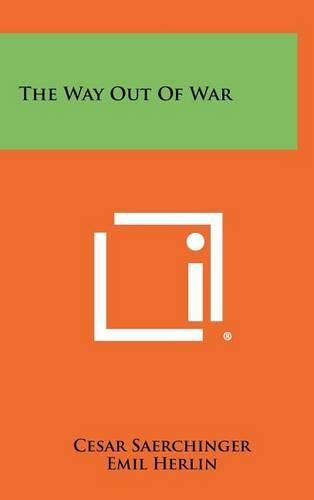 Cover image for The Way Out of War