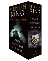 Cover image for Stephen King Three Classic Novels Box Set: Carrie, 'Salem's Lot, The Shining
