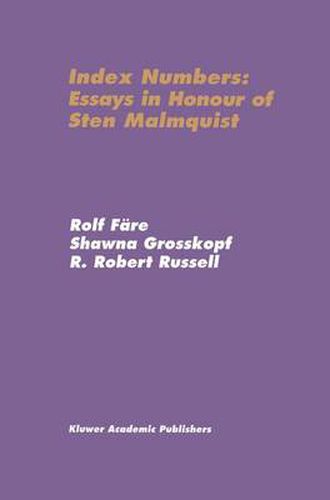 Cover image for Index Numbers: Essays in Honour of Sten Malmquist