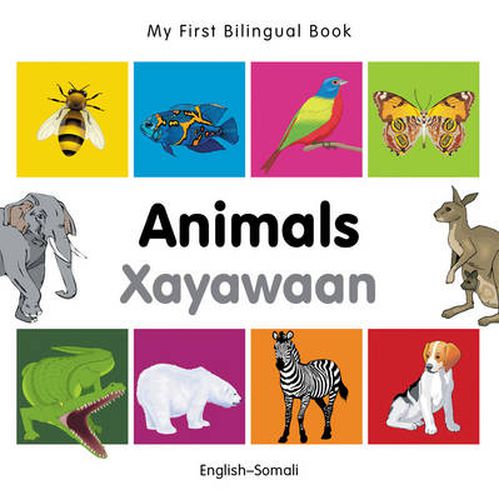 Cover image for My First Bilingual Book -  Animals (English-Somali)