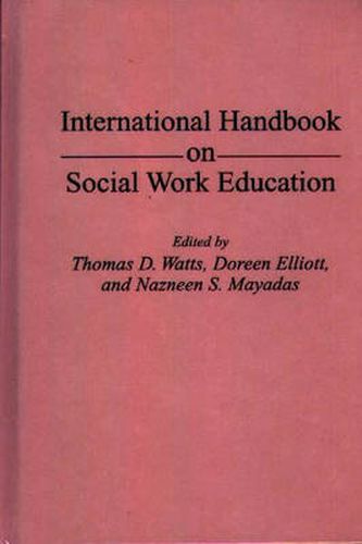 Cover image for International Handbook on Social Work Education