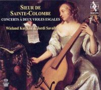 Cover image for Sainte Colombe Concerts A Deux Violes Esgales