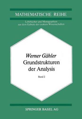 Cover image for Grundstrukturen Der Analysis II