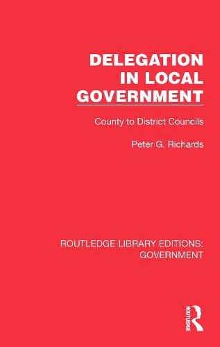 Cover image for Delegation in Local Government