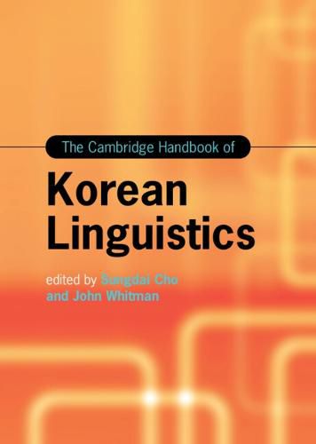 Cover image for The Cambridge Handbook of Korean Linguistics