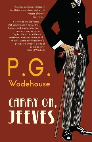 Cover image for Carry On, Jeeves (Warbler Classics Annotated Edition)