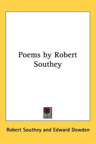 Cover image for Poems by Robert Southey