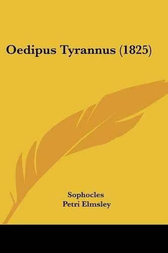 Cover image for Oedipus Tyrannus (1825)