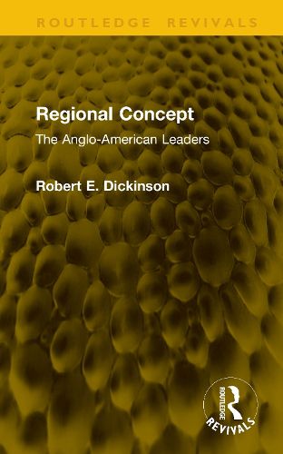 Cover image for Regional Concept