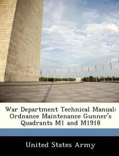 Cover image for War Department Technical Manual
