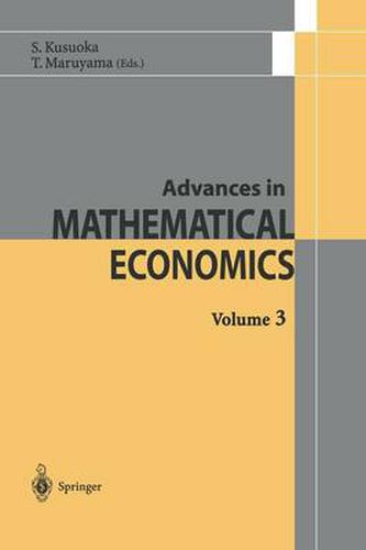 Cover image for Advances in Mathematical Economics