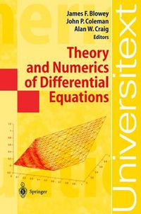 Cover image for Theory and Numerics of Differential Equations: Durham 2000