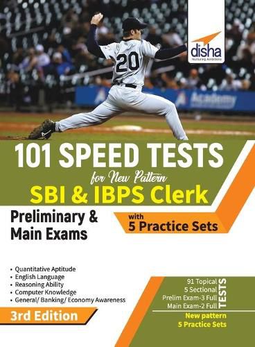 Cover image for 101 Speed Tests for New Pattern Sbi & Ibps Clerk Preliminary & Main Exams with 5 Practice Sets