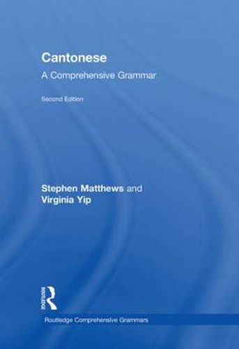 Cover image for Cantonese: A Comprehensive Grammar: A Comprehensive Grammar