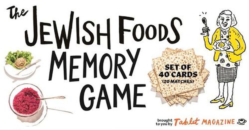 Cover image for The Jewish Foods Memory Game