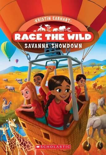 Cover image for Savanna Showdown (Race the Wild #4): Volume 4