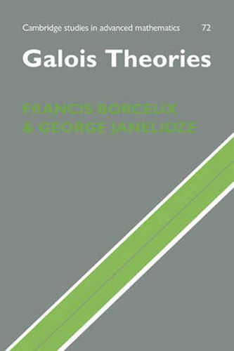 Cover image for Galois Theories