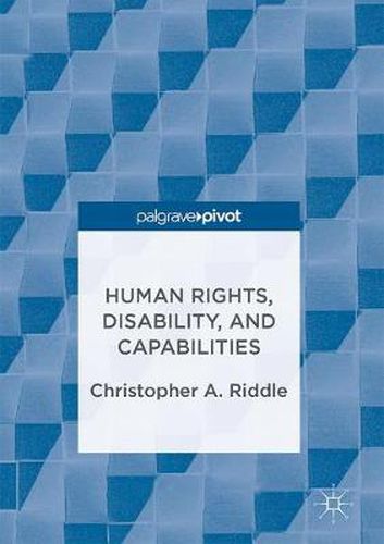 Cover image for Human Rights, Disability, and Capabilities