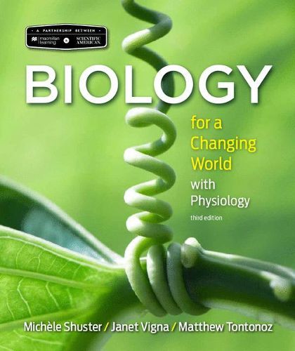 Cover image for Scientific American Biology for a Changing World with Core Physiology