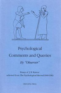 Cover image for Psychological Comments and Queries