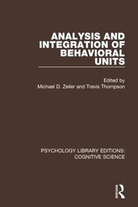 Cover image for Analysis and Integration of Behavioral Units