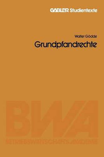 Cover image for Grundpfandrechte