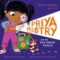 Cover image for Priya Mistry and the Paw Prints Puzzle