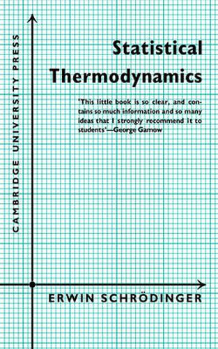 Cover image for Statistical Thermodynamics: A Course of Seminar Lectures