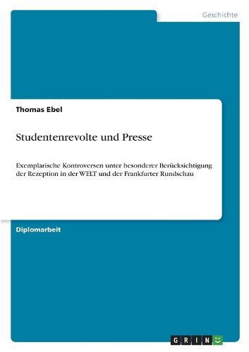Cover image for Studentenrevolte und Presse