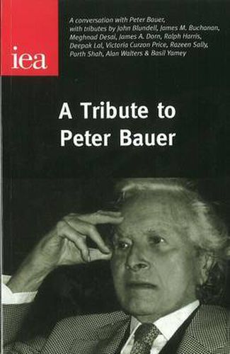 Cover image for A Tribute to Peter Bauer