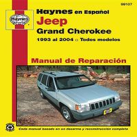 Cover image for Jeep Grand Cherokee 1993 Al 2004 Todos Modelos Man