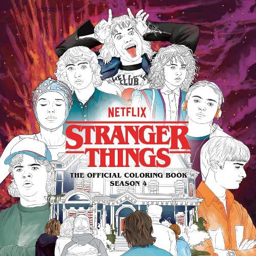 Cover image for Stranger Things: The Official Coloring Book, Season 4
