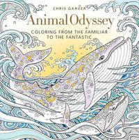 Cover image for Animal Odyssey: Coloring from the Familiar to the Fantastic