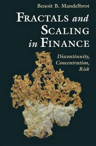 Fractals and Scaling in Finance: Discontinuity, Concentration, Risk. Selecta Volume E