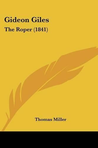 Cover image for Gideon Giles: The Roper (1841)