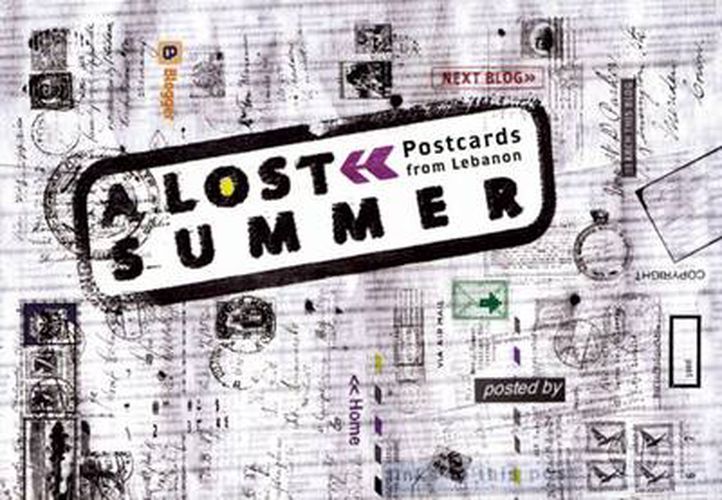 Cover image for A Lost Summer: Postcards from Lebanon