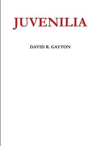 Cover image for Juvenilia