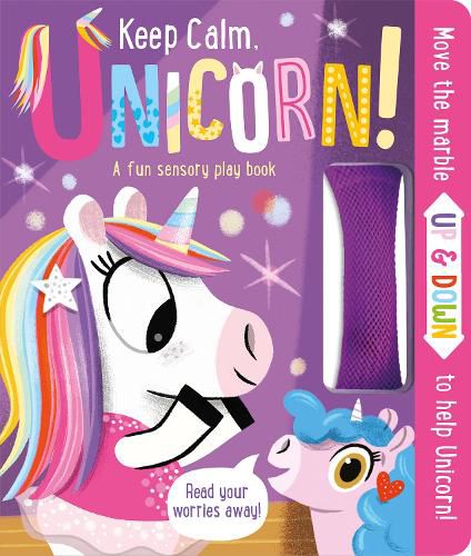 Cover image for Keep Calm Unicorn (Fidget Marble)